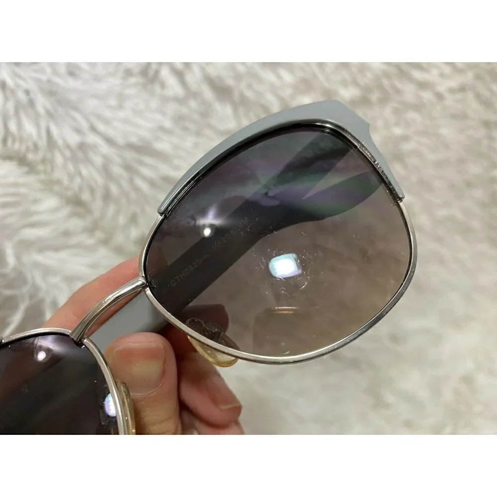 tahari cth0825-r th620 slvm grey frame sunglasses